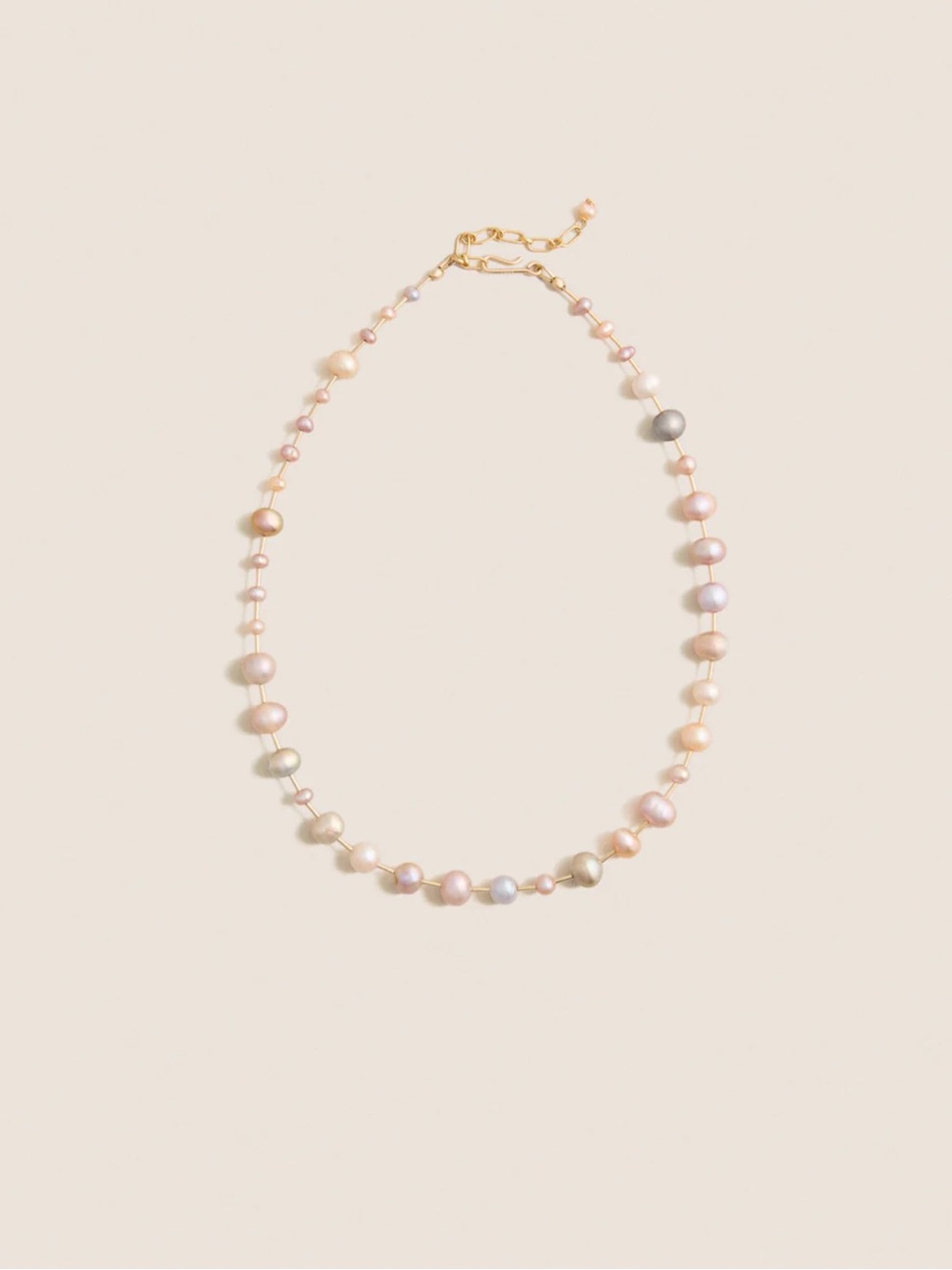 BRINKER + ELIZA
Pink Pearl Golden Rod Necklace NWOT